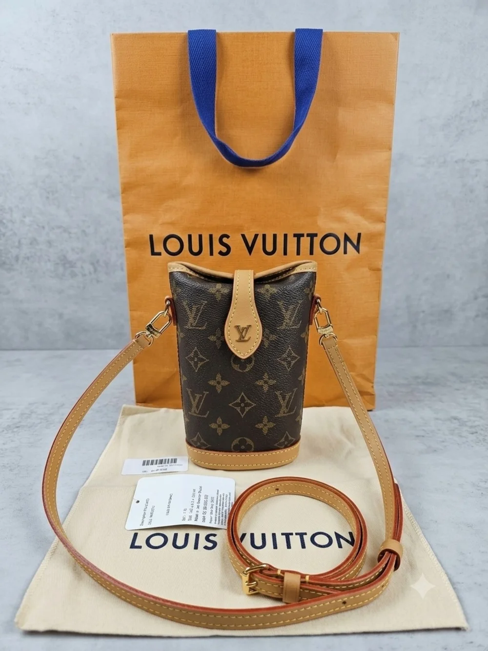 Louis Vuitton Monogram Fold Me Pouch Crossbody Bag!